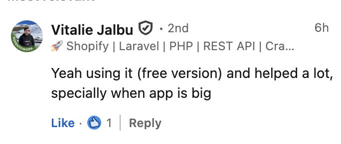 Vitalie Jalbu testimonial