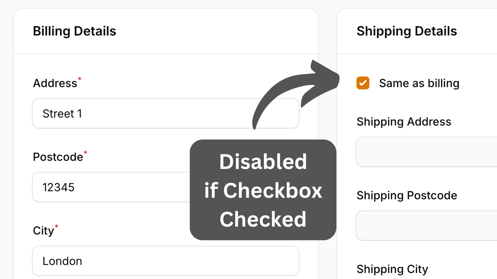 Disable Form Inputs Dynamically Based on Other Fields