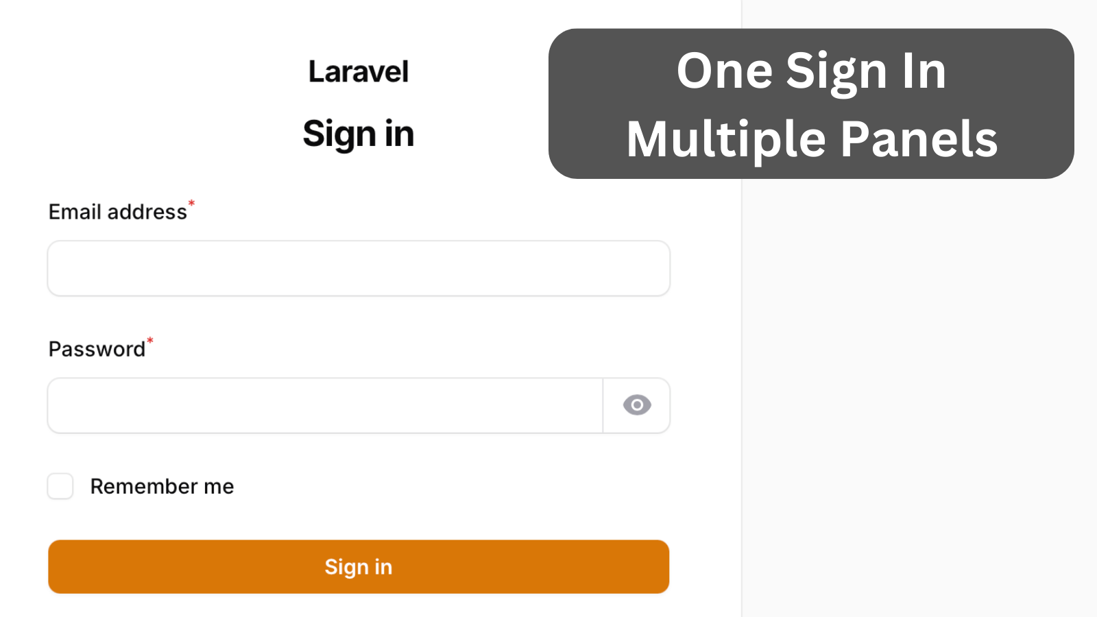 Filament Multiple Panels: Single Login Page for Admin/User Roles