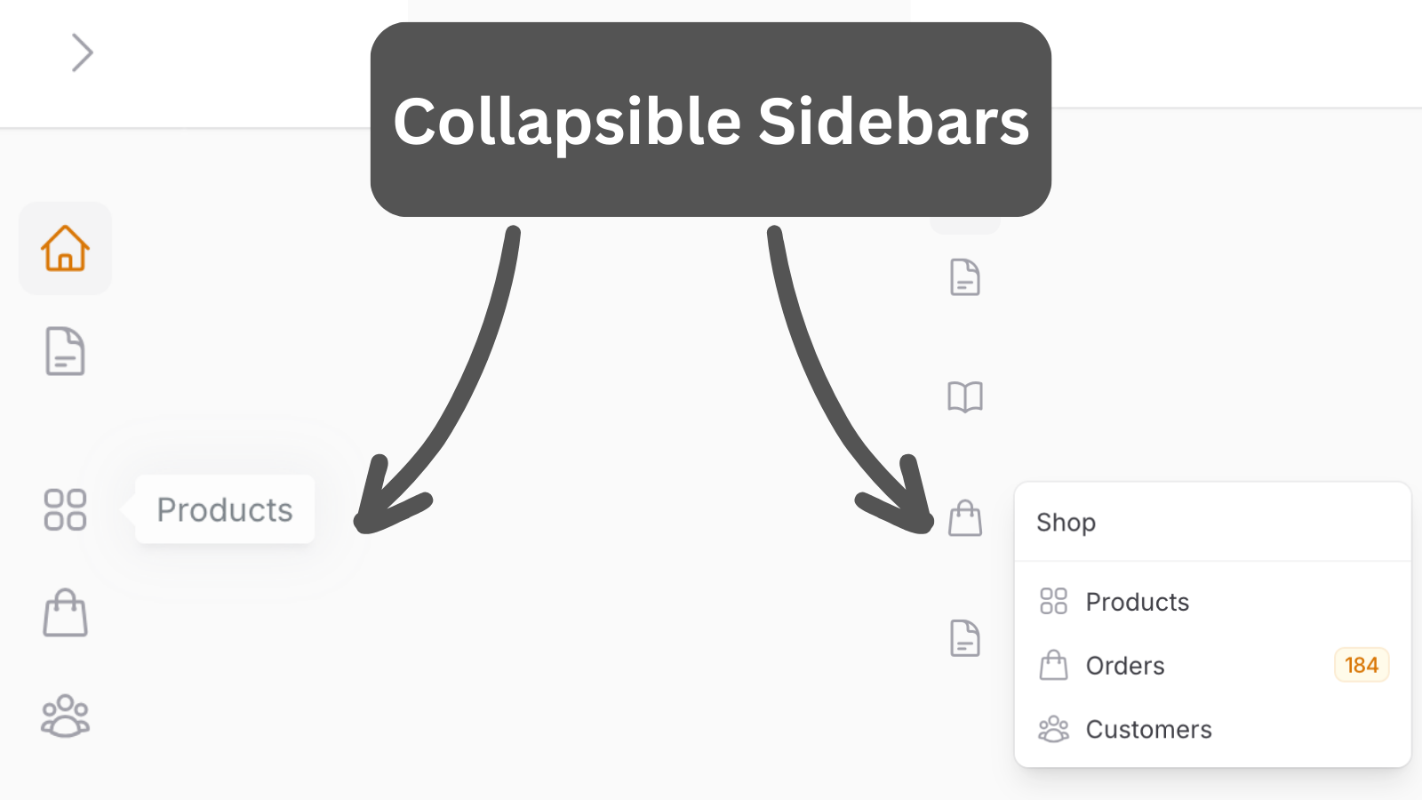 Filament: Collapse Sidebar Menu (with or without icons)