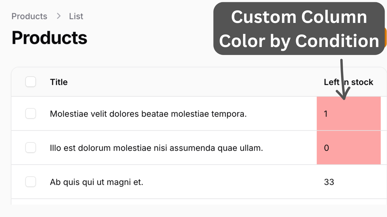 Filament Table: Column Background Color Based on Condition