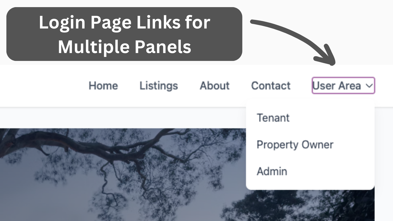 Filament - Public Page with Sign In Links to Multiple Panels