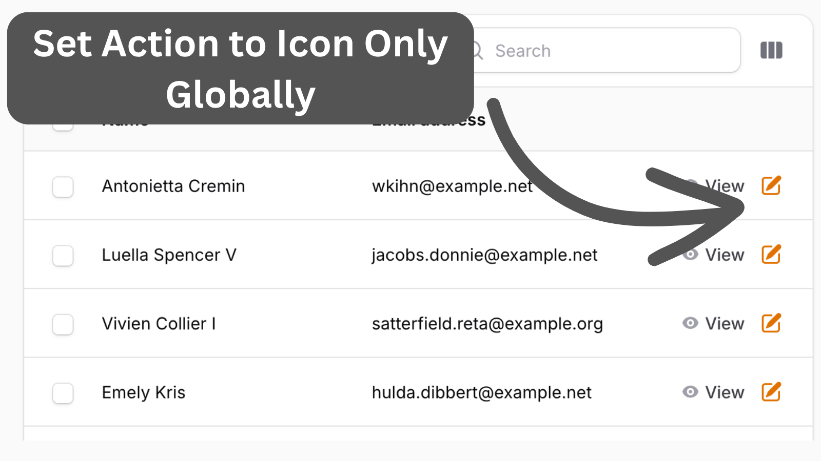 Filament: Globally Change Edit Action to Icon (But Only for Tables)