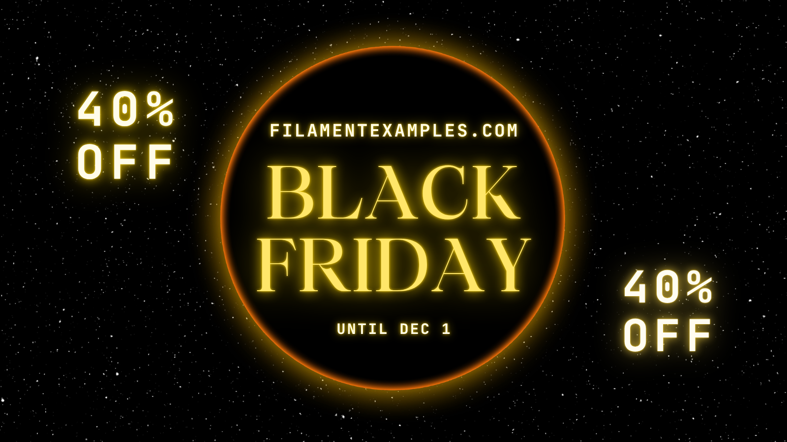 Black Friday 2025: 40% off Membership!