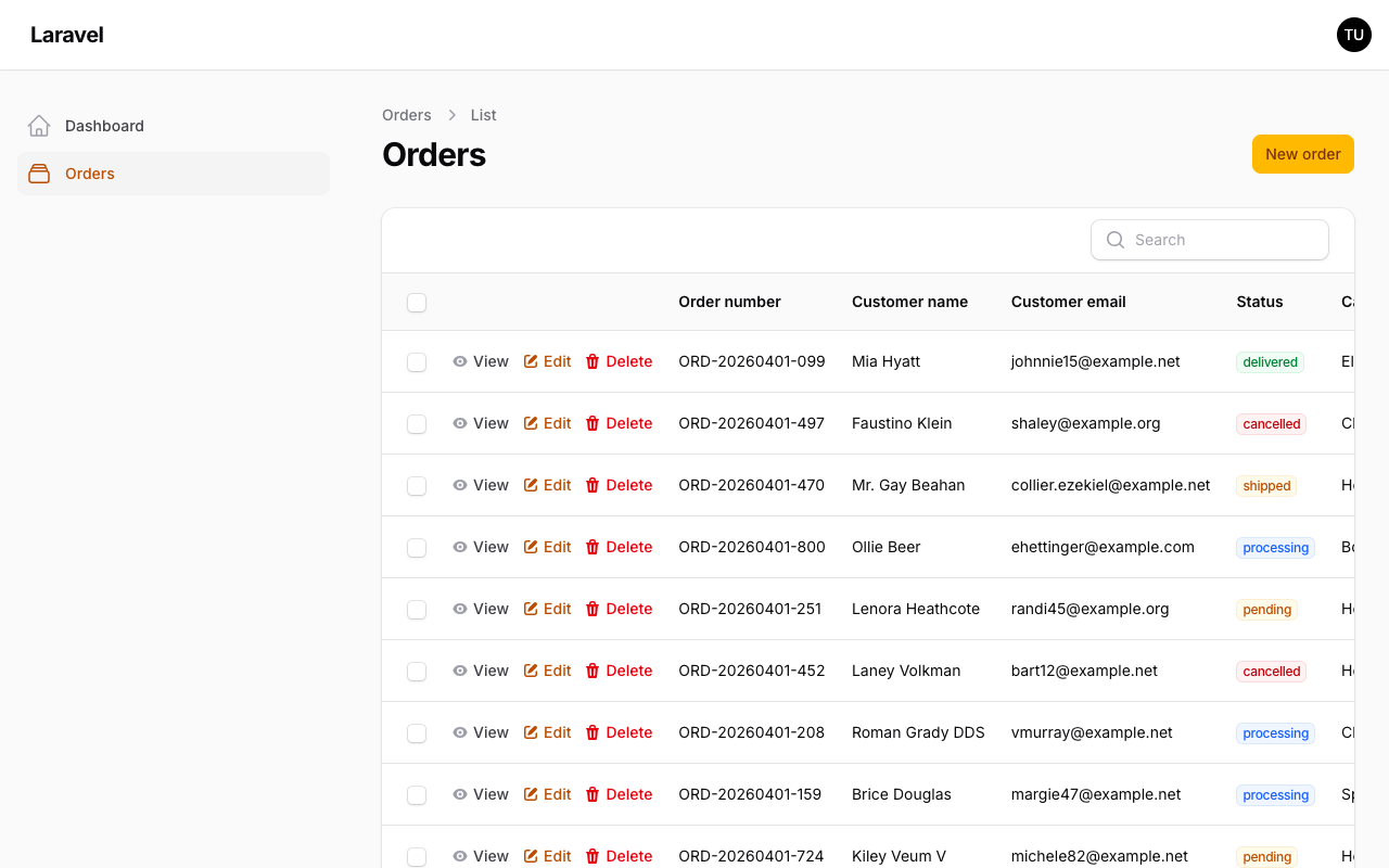 Filament UX: Move Record Actions Buttons BEFORE Columns on Wide Tables ...