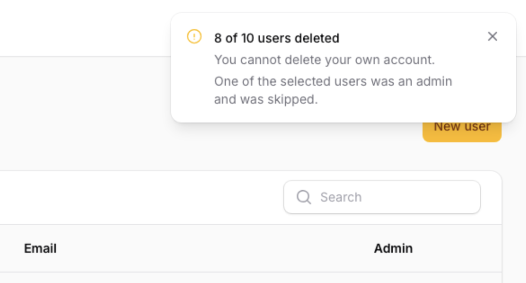 Filament Bulk Actions: Tell Users Exactly How Many Records Were Skipped (and Why)